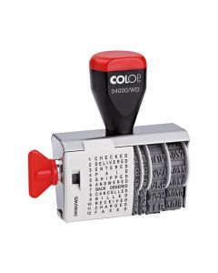 COLOP kézi dátumbélyegző fix szavakkal (04000 WD)