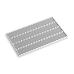alusignFIX infótábla SÍNES 31mm x 4 sor